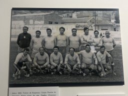 Exposición 100 Años de Futbol en Mula